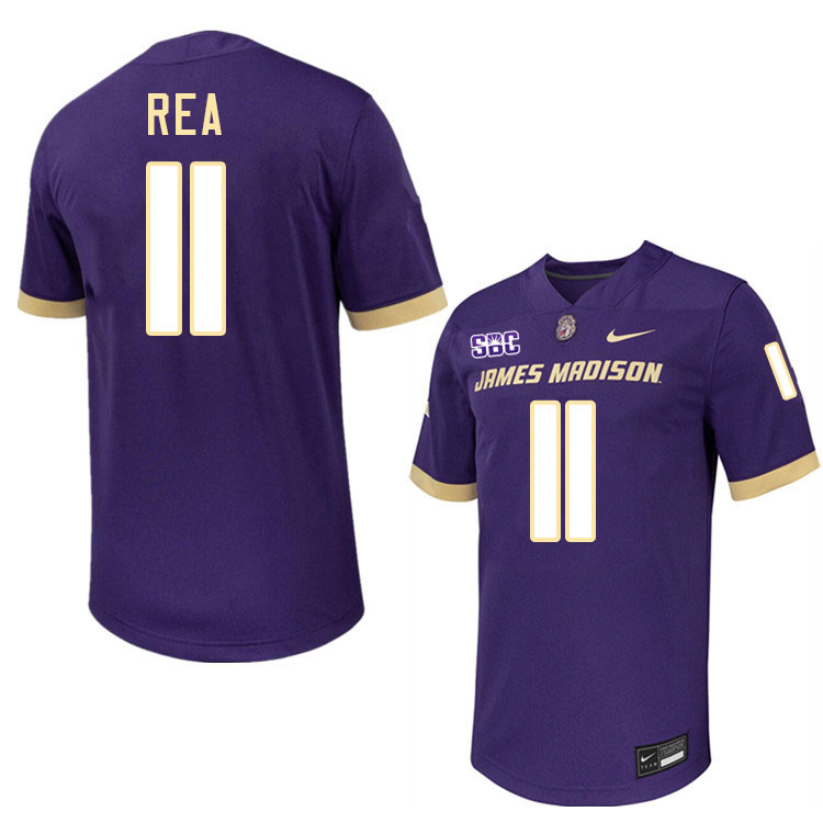 #11 Patrick Rea JMU Jersey,James Madison Dukes Football Jerseys Stitched-Purple #11 Patrick Rea JMU Jersey,James Madison Dukes Football Jerseys Stitched-Purple